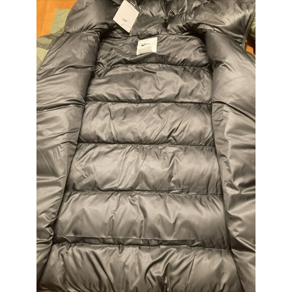 Nike Men Size Small ThermaFit Windrunner Puffer Jacket Green Camo DQ4935-222 - Picture 7 of 8